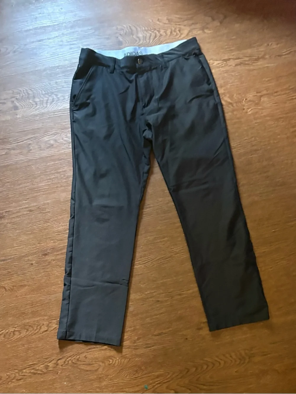 adidas Men's Black Chinos